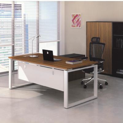 China Adjustable desk panel (height), wooden director's desk, high quality office furniture for sale