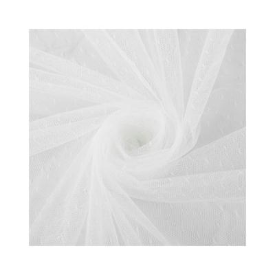 China 100% Lightweight Mesh Fabric Polyester Tulle Fabric Factory Sale Memory Tulle Fabric Material For Women Dress Dress for sale