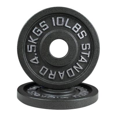 China 2023 Modern Best Selling Good Price Weightlifting Cast Iron Weights Plates Barbell for sale