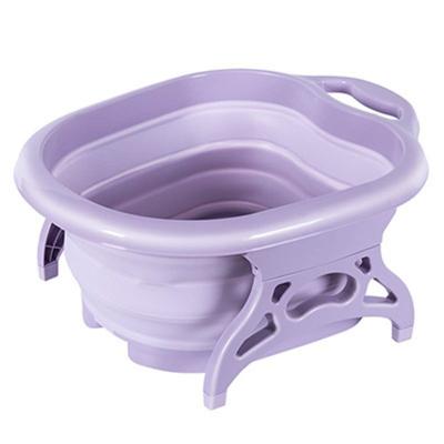 China Household Viable Multi-Function Portable Foldable Foot Massage Bucket Bath Soaking Plastic Feet BathBucket Soaking Feet for sale