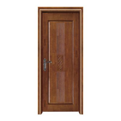 China Waterproof manufacturer directly supplies new moisture proof solid wood composite, and paintless silent doors for sale