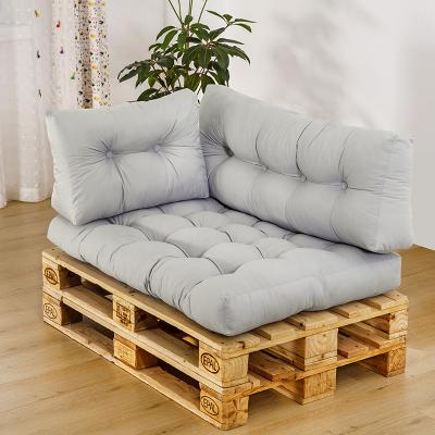 China Folded Outdoor Waterproof Wooden Pallet Cushion For Sofa Garden Seat Square Patio Cushions for sale