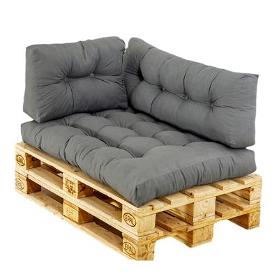 China Outdoor Waterproof Patio Cushion Folded Wood Pallet Cushion For Sofa Garden Seat Back Furniture Cushion for sale