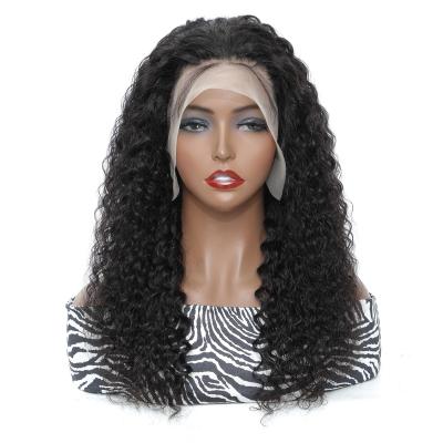 China QYX Hot Selling Frontal Hair Remy Hair Wholesale Frontal Wig Water Wave 13*4 Lace Wigs Water Wave Hair Lace Wigs for sale