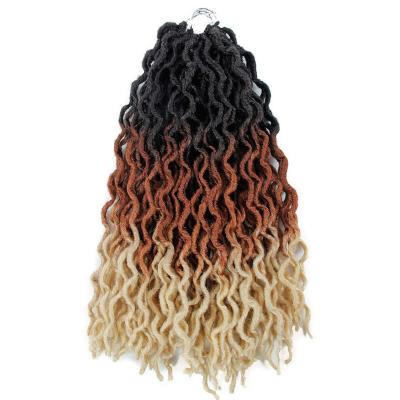 China Synthetic Fiber Dreadlocks High Temperature Faux Gypsy Locs Crochet Hair Easy Install Women Hot-selling Cheap Factory Wholesale From China for sale