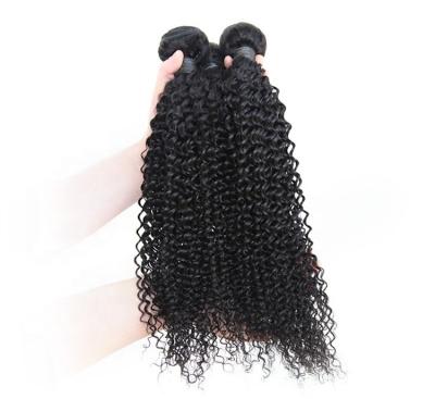 China Factory Wholesale Price Kinky Curly 100% Remy Virgin Human Hair Weaving Extensions Kinky Curly Wefts Directly China For Black Woman for sale