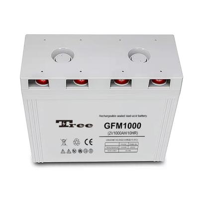 China Free Maintenance Sealed Rechargeable Storage Battery 3 Year Warranty 2v 1000ah Batteries Gel Solar Deep Cycle Battery 2v 1000ah 1200ah 1500 for sale