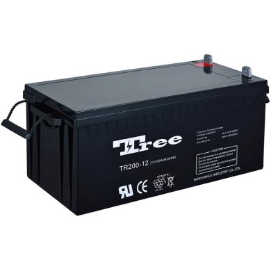 China solar battery factory gel battery 12v 200ah air to ground missile battery for sale