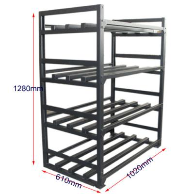 China Anti-Corrosion UPS Battery Shelf Battery Rack for Charging 16pcs 12v150ah /200ah Battery for sale