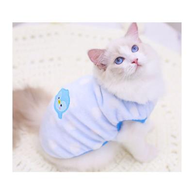 China Multicolor Optional Fleece China Manufacturers Cartoon Fleece Pet Clothing Clothes for sale