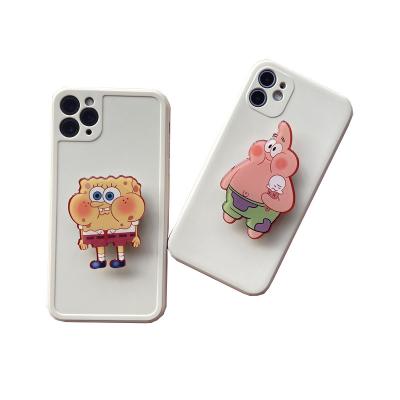 China Adjustable Factory Supply Cartoon Anime Direct Acrylic Epoxy Resin Poppings Phone Grip Finger Holder for sale