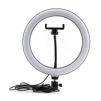 China PORTABLE 10 12 Inch Live Streaming 3 Light Color 360 Rotating Selfie Ring Light for sale