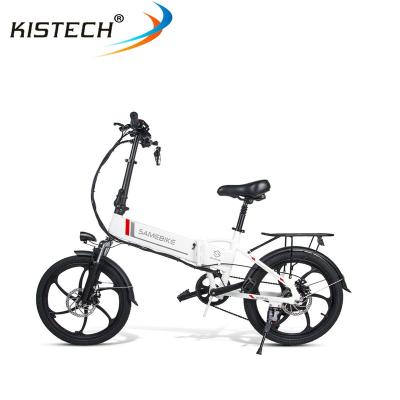 China EU Stock Electric Bike SAMEBIKE 20LVXD30 Aluminum Alloy With 350W Motor 48V 10.4AH Battery Ebike for sale