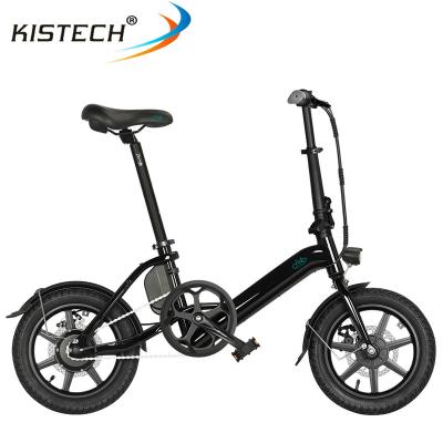 China Pro Alloy FIIDO D3 Aluminum Folding Ebike With 14inch Tire 250W Motor 36V 7.5AH Battery Bicycle for sale