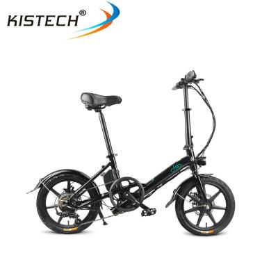 China Aluminum Alloy 16inch 36V 7.8Ah 250W Variable Speed ​​Folding Folding Electric Bike FIIDO D3S Ebike for sale