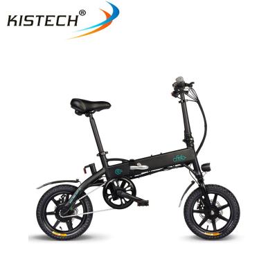 China FIIDO D1 Alloy Electric Folding Bike 36V 11.6AH 250W 14inch Aluminum Ebike Wheels for sale