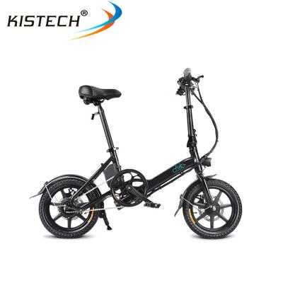 China Aluminum Alloy 14inch 36V 7.8Ah 250W Electric Folding Bike FIIDO D3 Ebike for sale