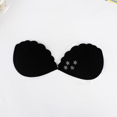 China Top Selling High Quality Adhesive Antibacterial Lift Up Cloth Silicone Invisible Bra for sale