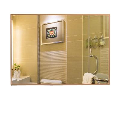 China Modern Aluminum Alloy Sight Bathroom Wall Mirror For Home Decor Wall Mirror Mirror Dressing for sale