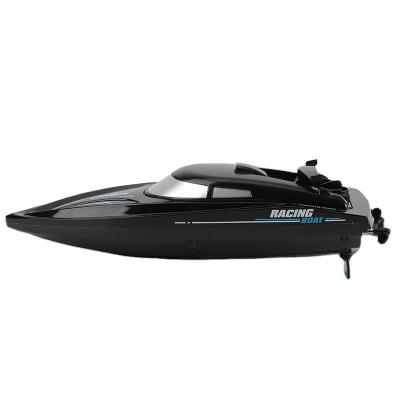 China High Speed ​​Black Blue High Speed ​​50M Remote Boat Toy Plastic Boat Toy ABS Boom Drag Reduction Design for sale