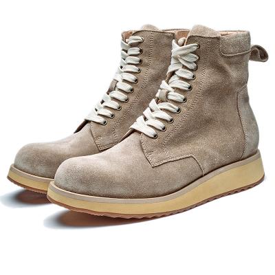 China Custom made tresemme leather boot unique rubber outdoor shoes other men's high quality leather premium men's botanic boots for sale