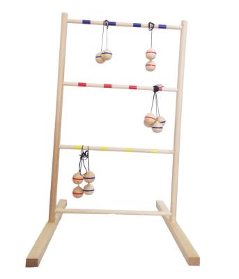 China High Quality Outdoor Game Wooden Ladder Golf Sets For Adult and Kid Party Throwing Game for sale