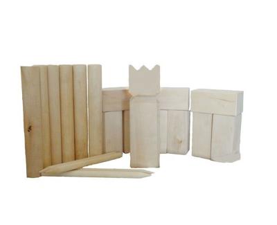 China High Quality Wooden Garden Game-Kubb Wood Kubb Viking Game Set Outdoor Sport for sale