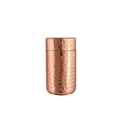 China Durable Hammered Tumbler Moscow Mule Mugs Cups Stainless Steel For Cocktail Drinks Soft Drinks Handcrafted Copper Mug Set for sale