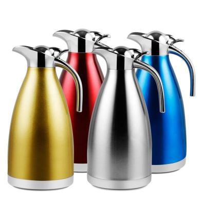 China PORTABLE Stainless Steel Shimizu Vacunm Flask Lever Pot Tea Kettle Coffee Pot Maker 1.6l for sale