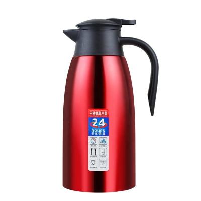 China PORTABLE Stainless Thermal Vacuum Insulated Flask Tea Coffee Carafe Pot Travel Kettle China for sale