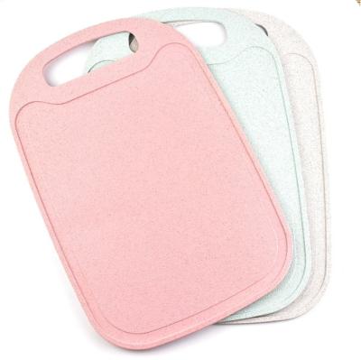 China Mats Set Frosted Clear Kitchen Viable Flexible Plastic Cutting Board Clear Cutting Board Mats for sale