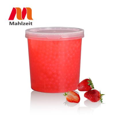 China Ice cream shop ready to ship Boba HALAL popping newcomer popping boba strawberry jumping Boba for sale