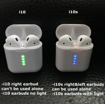 China 2019 new technology i10 i11 i12 TWS i14 TWS Auto pair Dual Talk Touch click wireless earbuds with charging box for sale