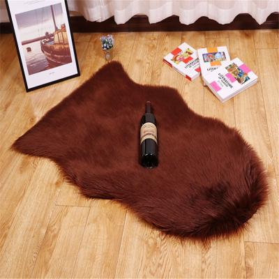 China Long Rugby Fur Blanket Living Room Washable Picnic Indoors Rugs Kids&Teens Rugs And Blankets Textiles Multicolor Home Carpet for sale