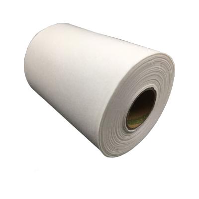 China Sanitary Protection Cotton Raw Material Spunlace Sustainable Non Woven Fabric Female Roll for sale