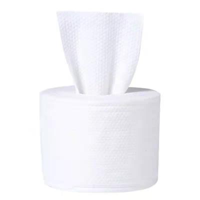 China Factory direct supply 80gsm breathable viscous spunlace nonwoven fabric net stitched for facial tissue for sale