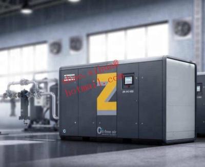 China Oil Free Atlas - Copco Oil Free Variable Speed ​​Screw Air Compressor Model ZS VSD for sale