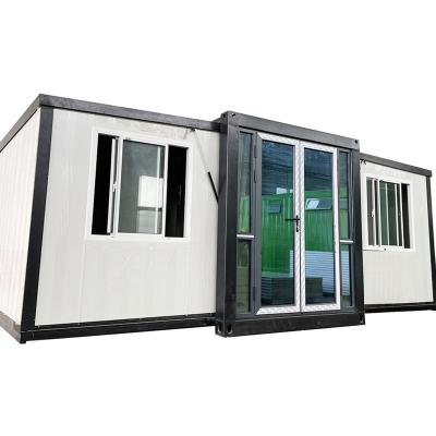 China Mid Century Modern 2 Bedroom Prefab Homes Expandable Mobile House Mobile Toilet for sale