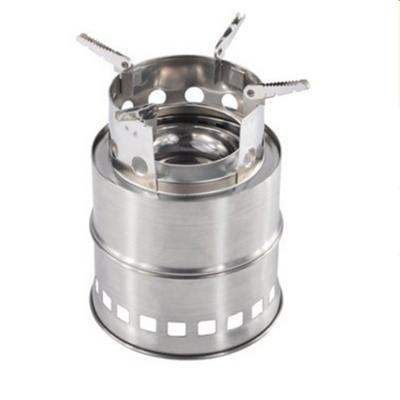 China Heavy Duty Stainless Steel Safe Four Arms Portable Foldable Backpacking Stove For Outdoor Camping BBQ for sale