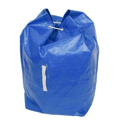 China Reusable PE Heavy Duty Garden Lawn Leaf Vegetable Trash Gardening Bag for sale