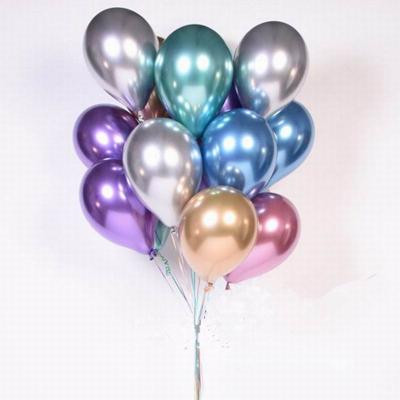 China Morden 12inch 2.8g Metallic Latex Balloon Balloons Wedding Birthday Party Decoration Balloons Inflatable Baby Shower Globos for sale