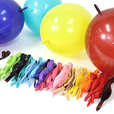 China 10 Inch Link Balloons Tail Balloon Garden Event Party Gift Toy Spell Wedding Party Decorations Supplies Wedding Room Decor for sale