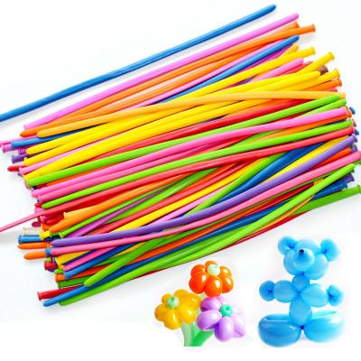 China Gift Toy 100pcs/lot Latex Balloons Long Air Magic Balloon For Modeling Birthday Wedding Party Decoration for sale