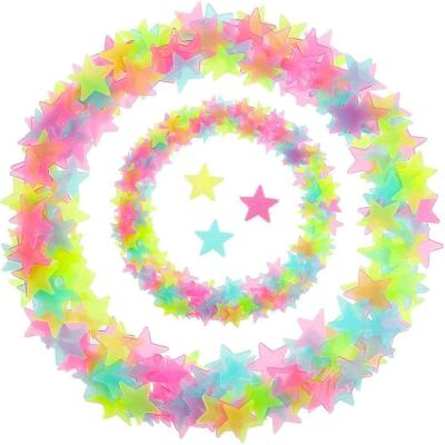 China Hotel Glow in the Dark Stars Stickers Glowing Stars for Ceiling Stickers Wall Luminous Sticker Glowing Stars for Kids Rooms for sale