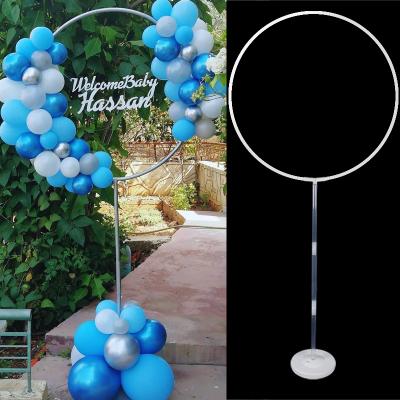 China Modern Round Balloon Stand Arch Balloons Braid Ring For Wedding Decoration Baby Shower Kids Birthday Parties for sale