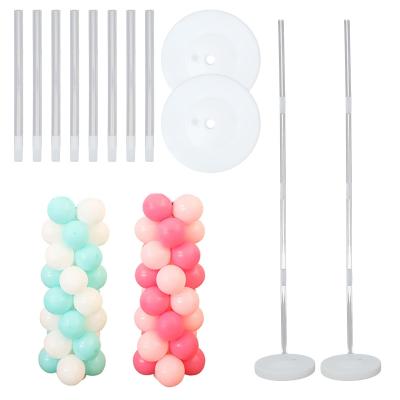 China Advertising Balloon Pedestal Kit Adjustable Balloon Pedestal Decoration Party Wedding Graduation Toy 2 Sets for sale