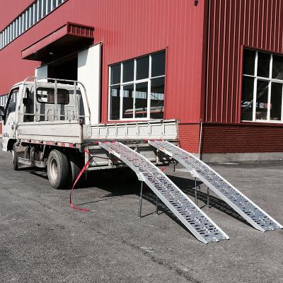 China Durable Portable Pickup Truck Motorcycle Ramps Car ATV Aluminum Ramps for sale