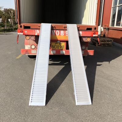 China Truck Trailer Heavy Duty Aluminum Truck ATV Loading Ramps With CE For Transportation for sale