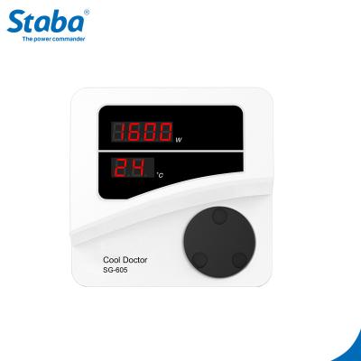 China CoolDoctor protection - voltage voltage protector for air conditioner, showing real-time power and real room temperature for sale