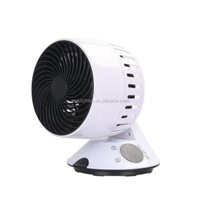 China Speed ​​Adjustable By Mechanical Knob TFAIR HTS-F118D 8 Inch Air Cooler Turbo Electric Circulation Fan With Powerful Wind Air Circulation With Remote Control for sale